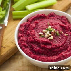 Roasted Beet and Hazelnut Vegetable Dip