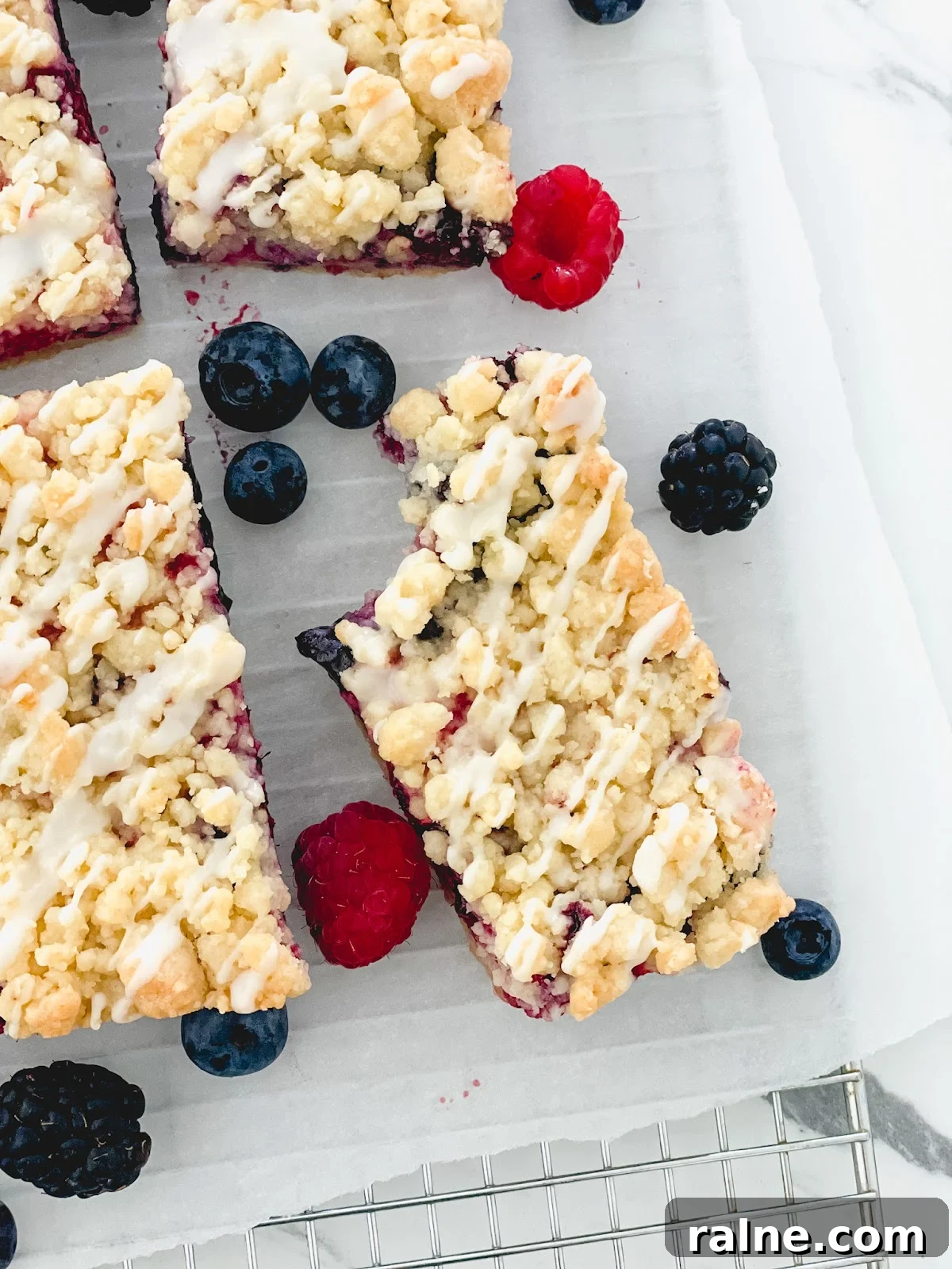 Mixed Berry Streusel Bars with Lemon Glaze 10 img 47 9