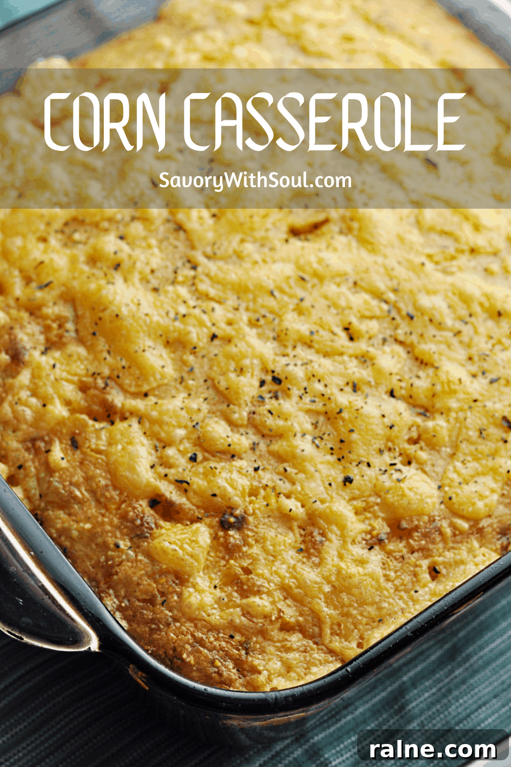 Corn Casserole Pin image