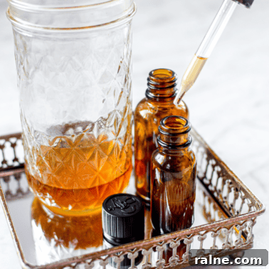 A picture of an alcohol based cannabis tincture.