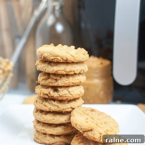 Crispy Air Fryer Peanut Butter Cookies: Quick Homemade Recipe 7 Peanut butter cookies