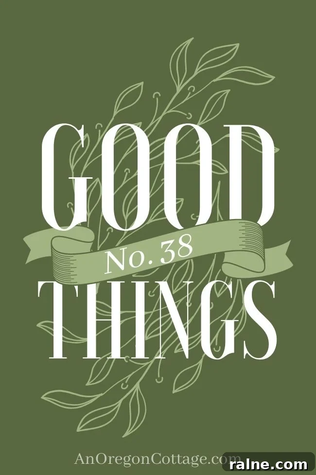 Good Things List No. 38: Garden Progress, Woman’s Garden, Roomba, Ikea Desk & Books 2 Good Things List_38 title image