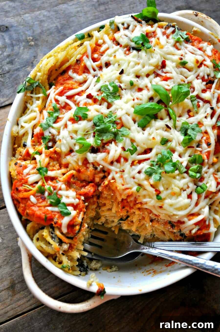 Vegan Baked Spaghetti Casserole with Creamy Tomato Sauce 2 img 6016 1