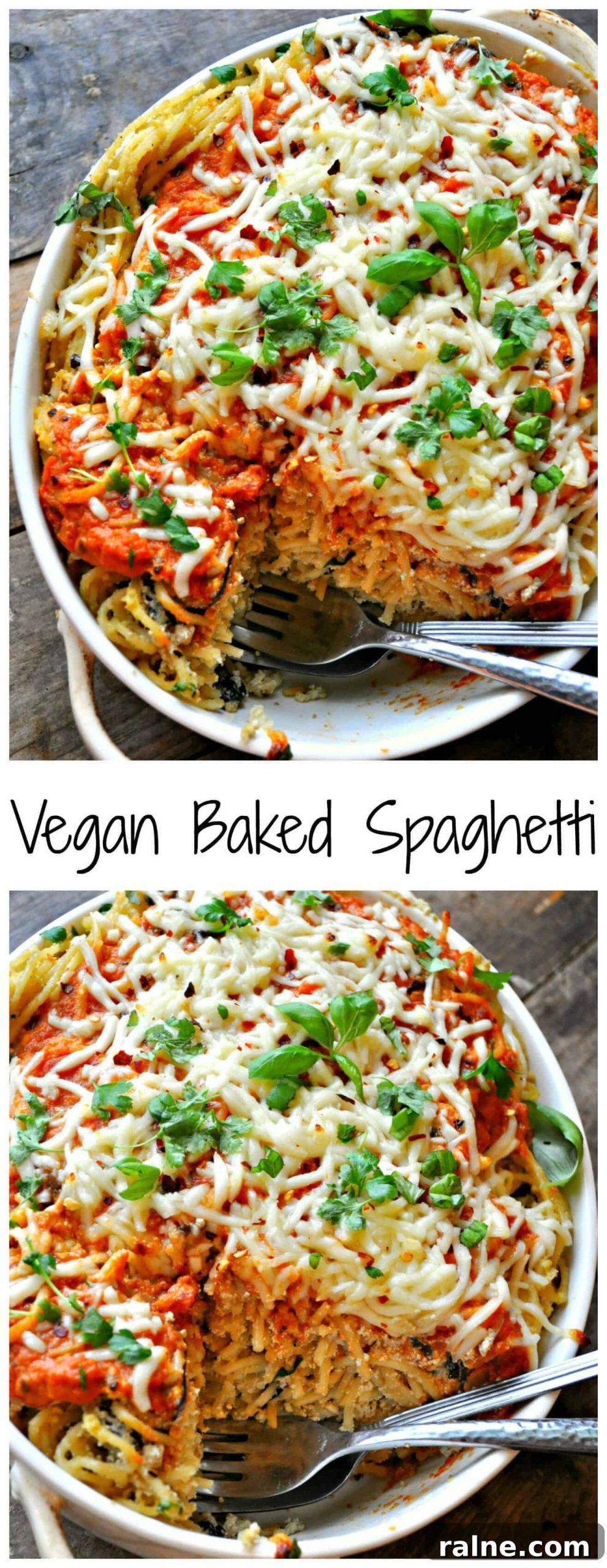 Vegan Baked Spaghetti Casserole with Creamy Tomato Sauce 9 img 6016 9 scaled