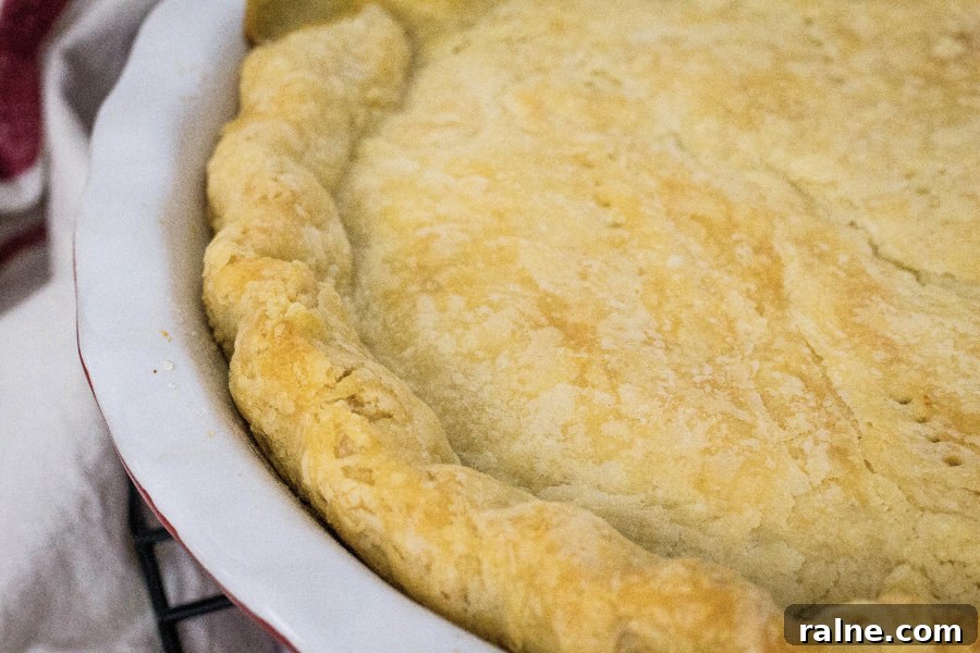 Instant Pot Chicken Pot Pie with Pie Crust or Biscuit Topping 5 Instant Pot chicken pot pie with homemade pie crust