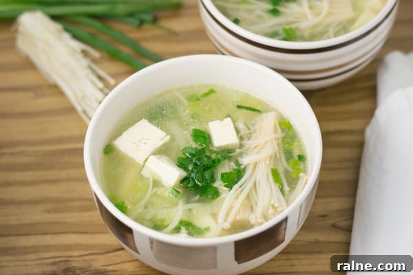 Vegetable Tofu Soup