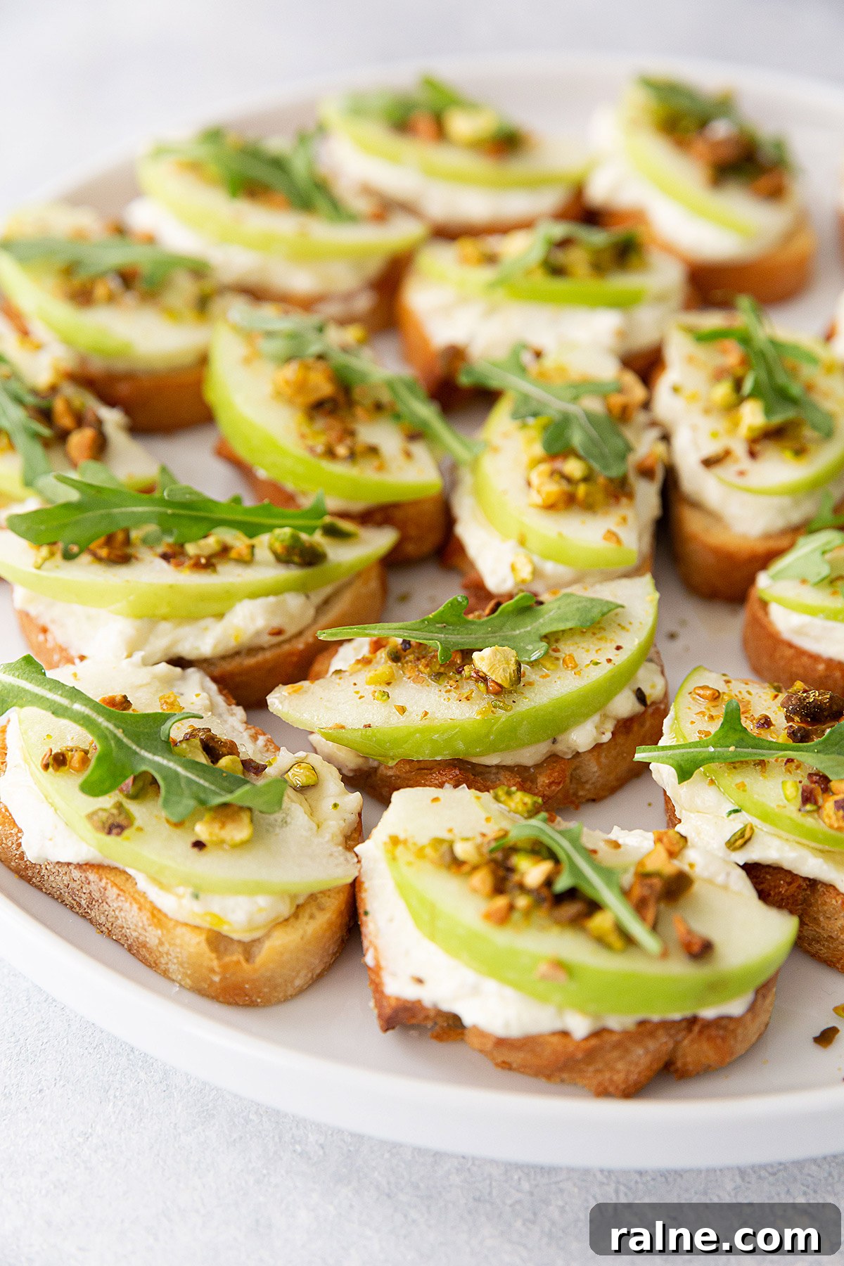 Whipped Ricotta Crostini Appetizer