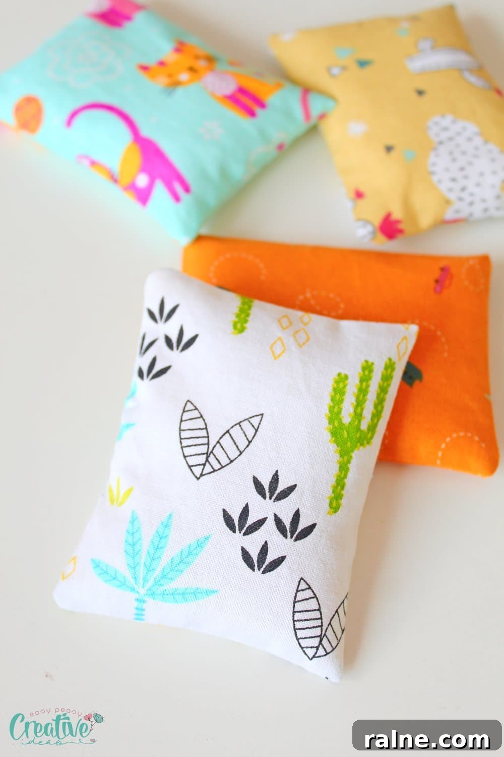 Rice hand warmers sewing tutorial