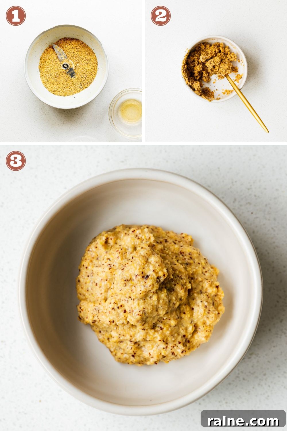Dijon Mustard Substitutes and Simple Homemade Recipe 4 How to make Dijon mustard by grinding mustard seeds and mixing it with white wine vinegar, salt and water.