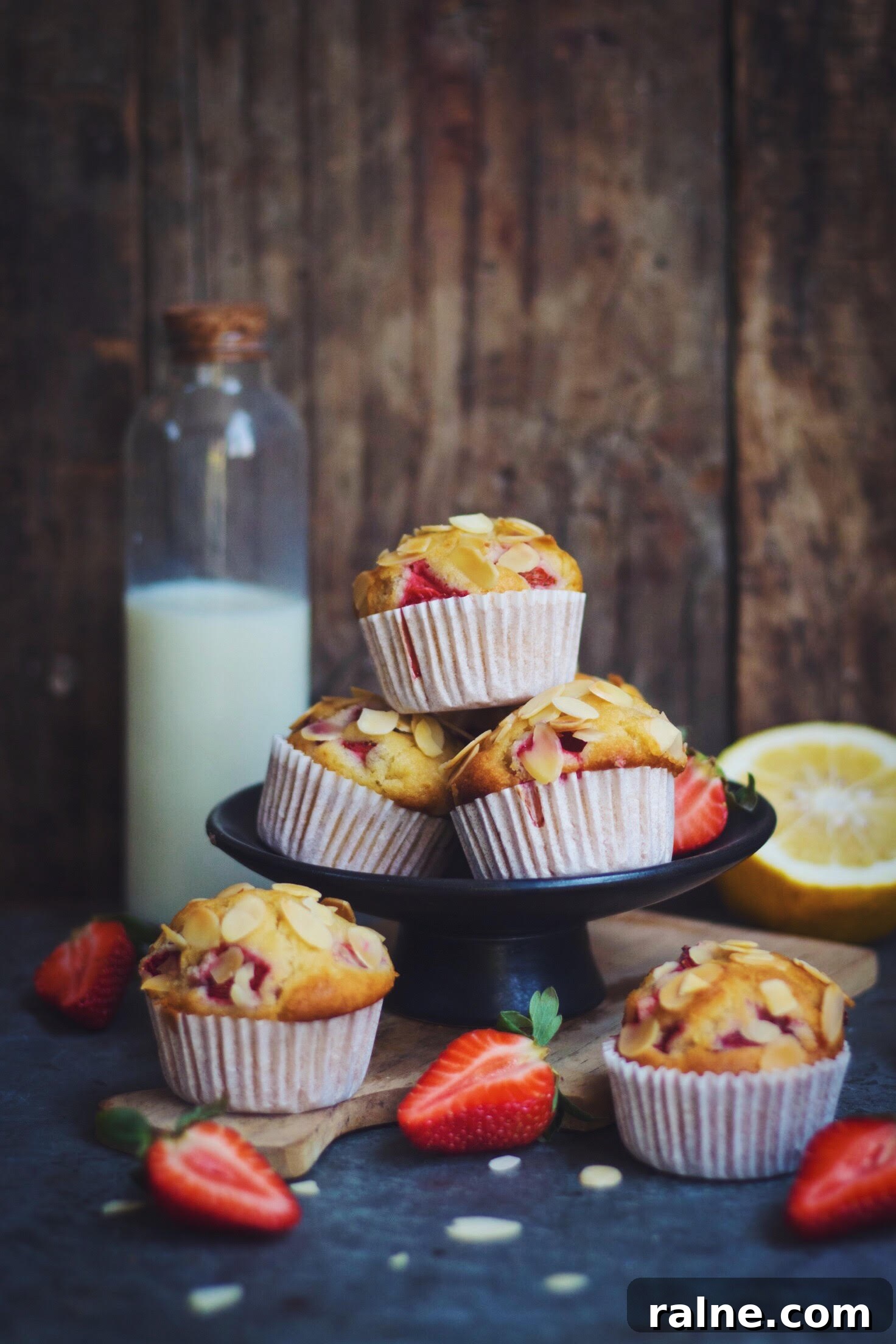 7 Tea-Time Nibbles to Try Today 5 almond strawberry muffins