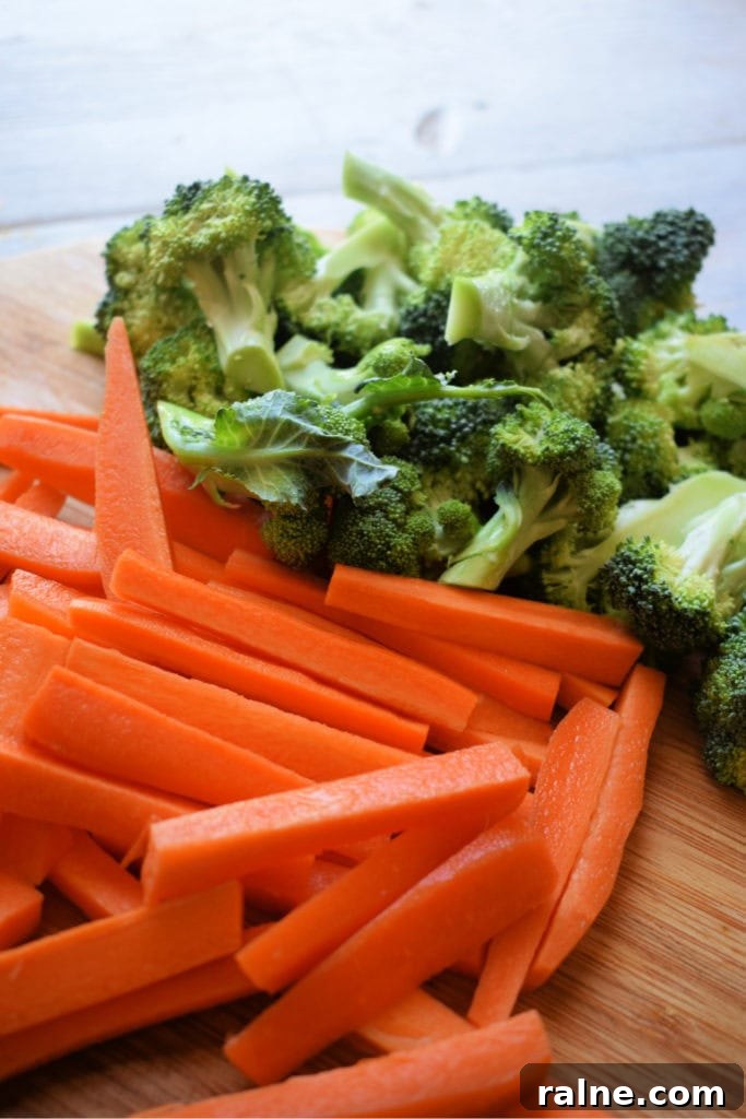 Butter-Sautéed Broccoli and Carrots Recipe for Flavorful Sides 5 chopped carrots and broccoli