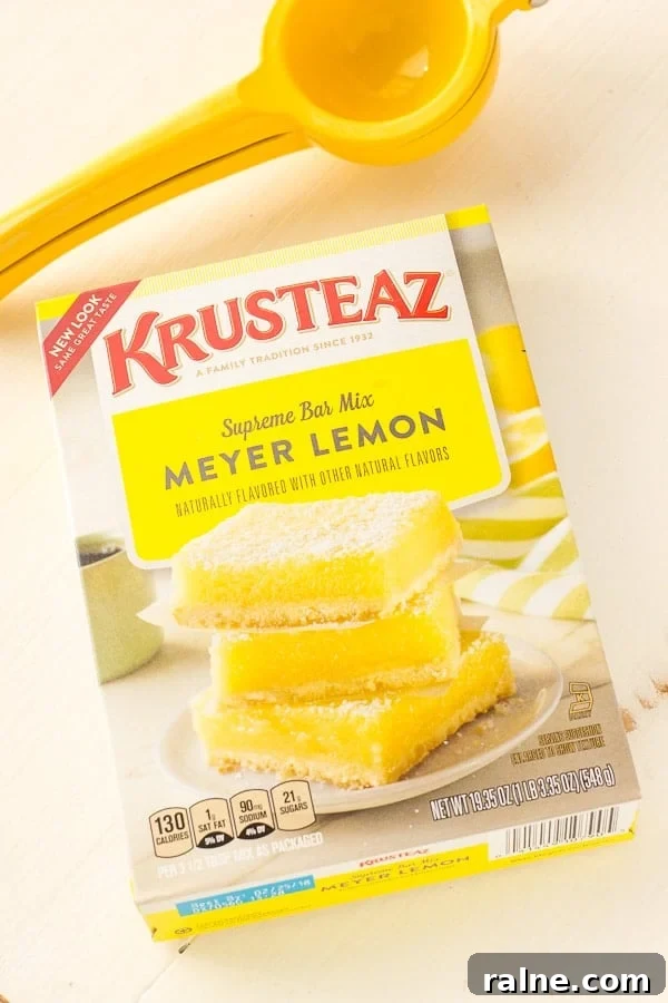 KRUSTEAZ LEMON BARS MIX