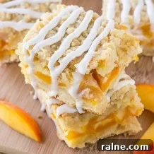 Peaches and Cream Bars Easy Dessert Recipe