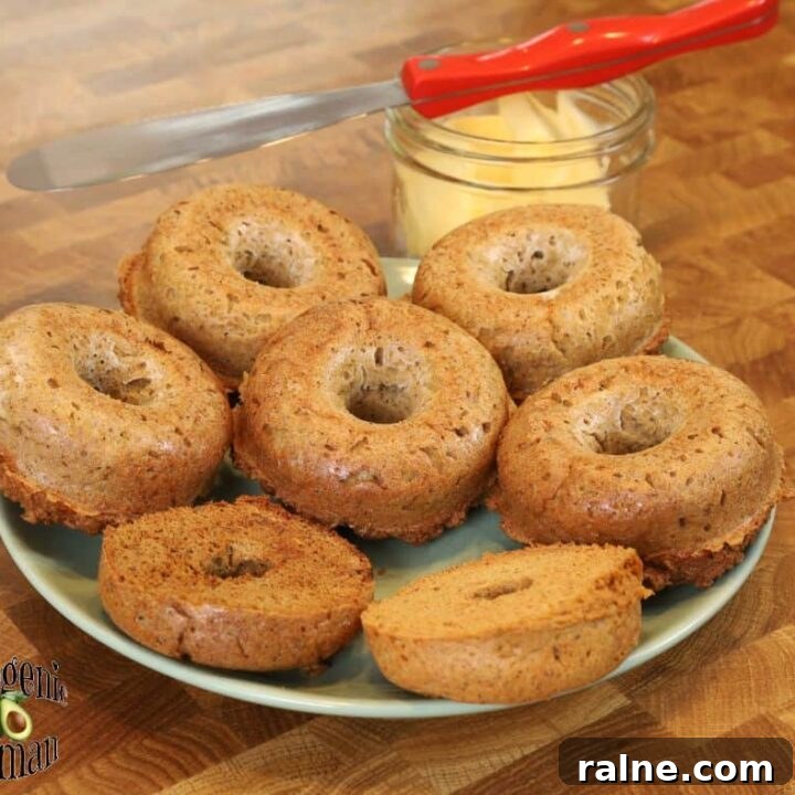 plate of carnivore bagels