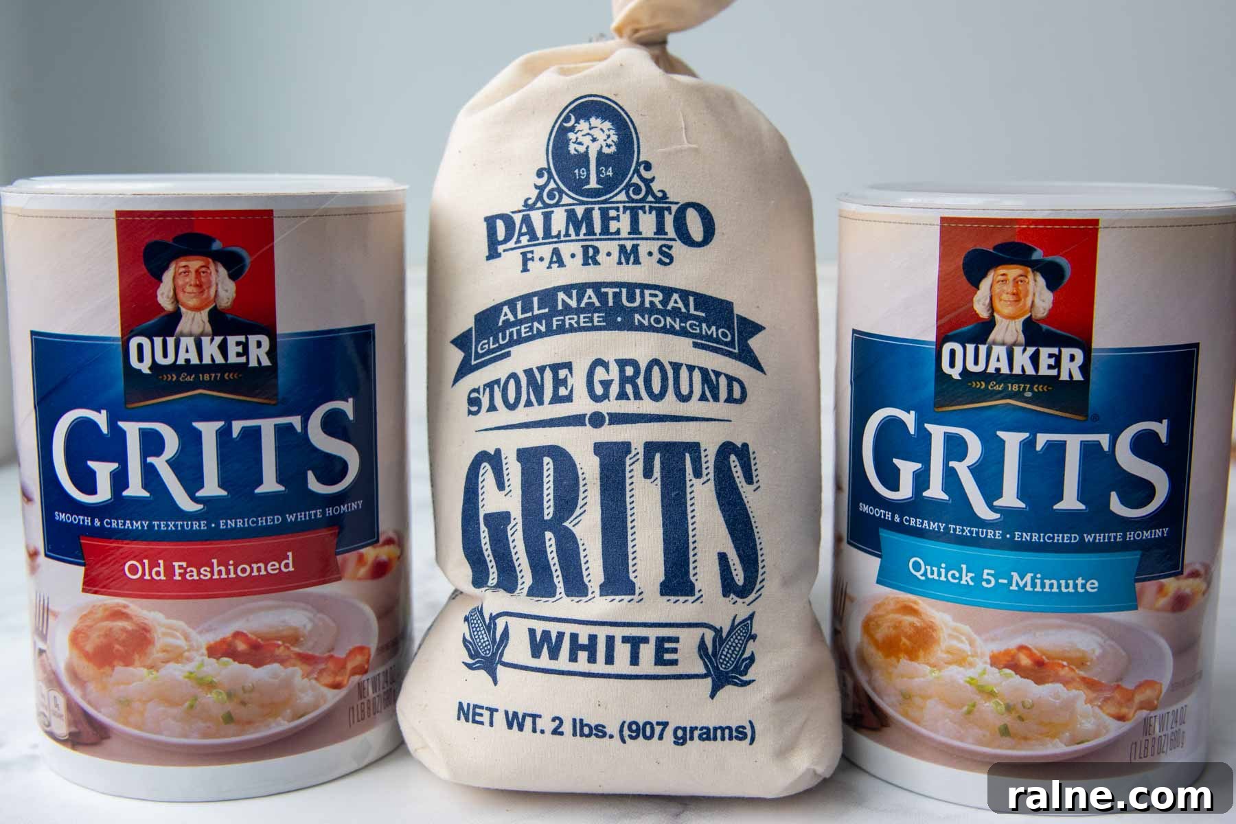types of grits that may be used.